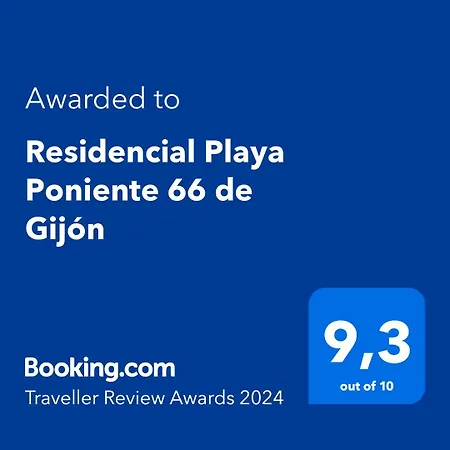 Residencial Playa Poniente 66 De Apartment Gijon